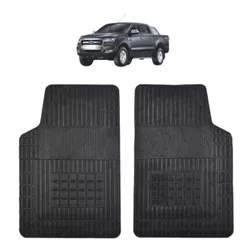 JOGO TAPETE DE BORRACHA RANGER 2012 a 2022 - 2 Peças - Car Floor