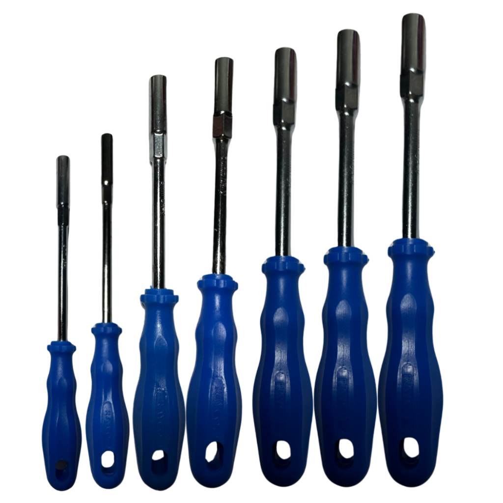 Kit 7 Jogo Chave Canhão Longo Soquete 7 Peças 5,6,8,9,10,11,13mm