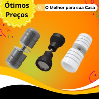 Puxador Duplo com tampa de Alumínio para Box Acrílico "Imperdível" Novo em Oferta na Shopee