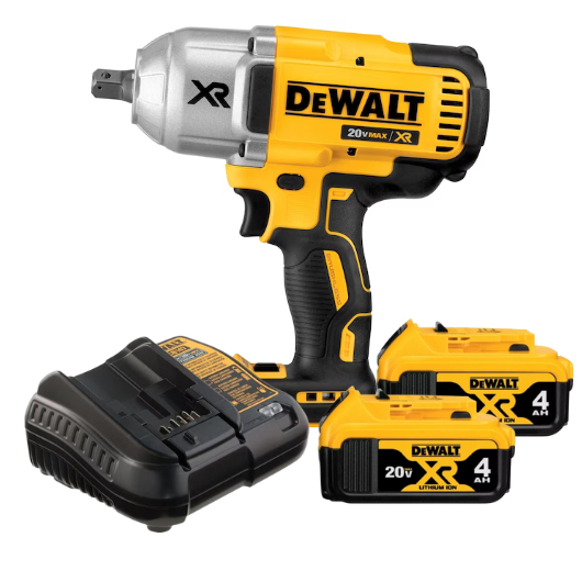 Chave De Impacto 2 Baterias 20v 4ah Xr Dewalt Dcf899 Bivolt em Oferta na Shopee