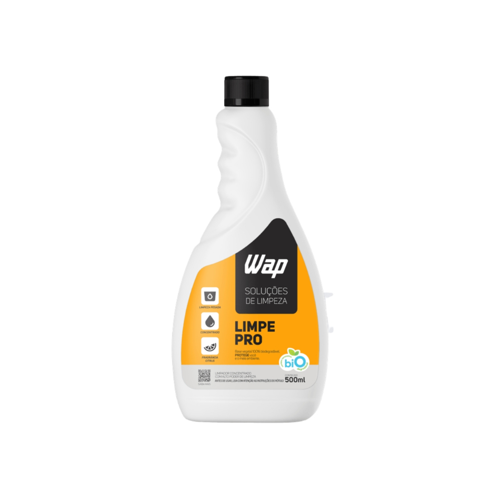 Detergente Concentrado Para Limpeza Pesada de Pisos 500mL WAP Limpe Pro em Oferta na Shopee