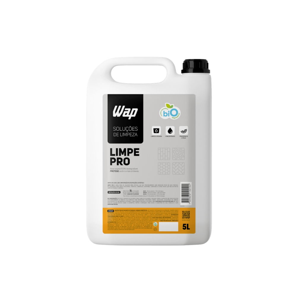 Detergente Concentrado Limpeza Pesada Limpe Pro 5L Wap em Oferta na Shopee