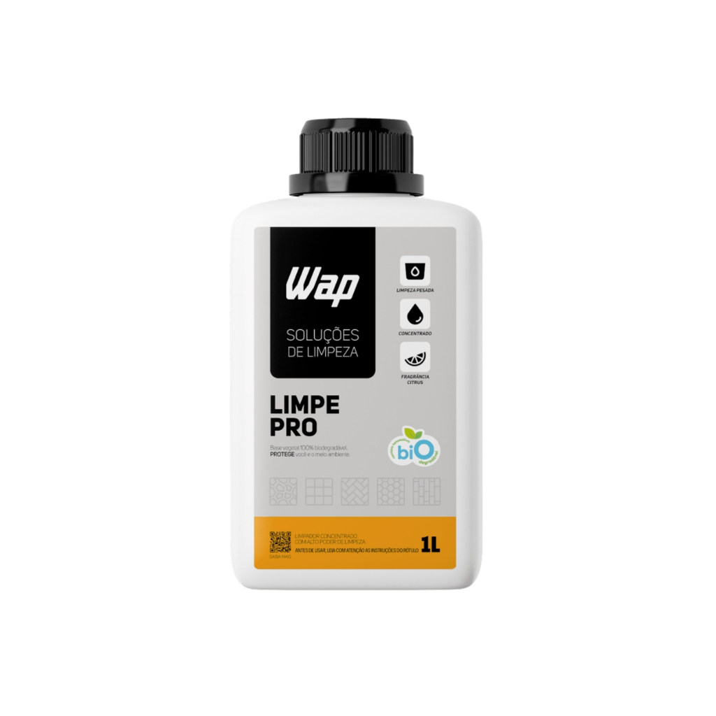 Detergente limpador de pisos sujeira Pesada Wap Limpe Pro 1L em Oferta na Shopee
