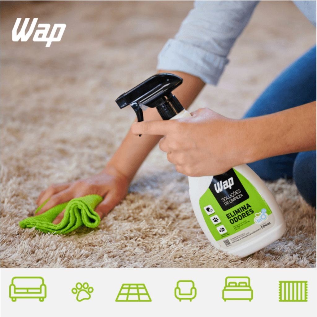 Eliminador De Odores E Limpador de Pegadas Pets Wap Tecnologia Odor Block 500ml Biodegradável — imagem 2 de 2