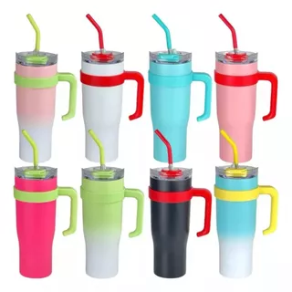 Copo Térmico Com Canudo 1.2 Litros Caneca Lançamento