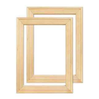 2 Chassis Bastidor 40x50 Cm P/ Tela De Pintura E Uso Geral em Oferta na Shopee