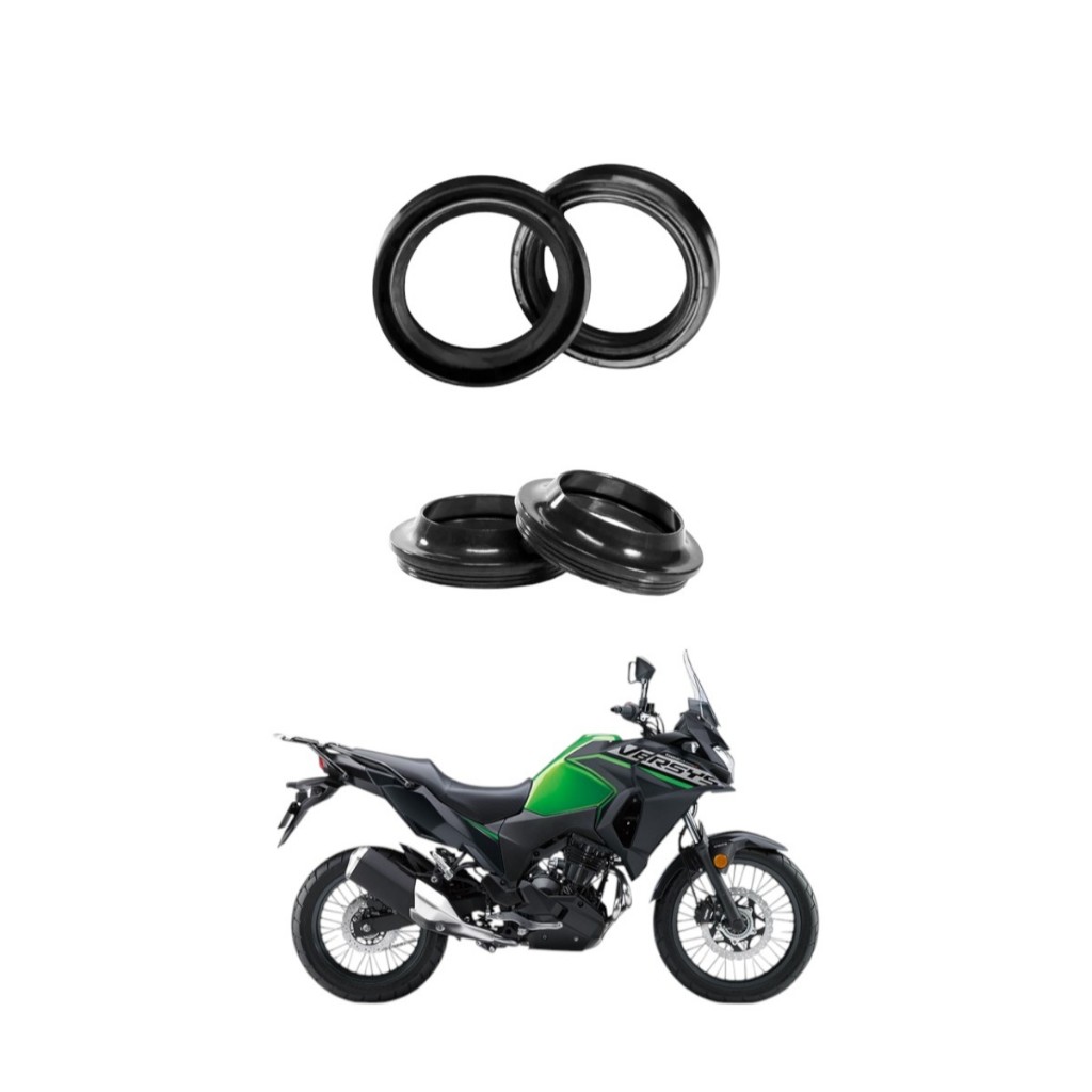 Retentor Bengala + Guarda Pó Kawasaki Versys X300 Ninja400