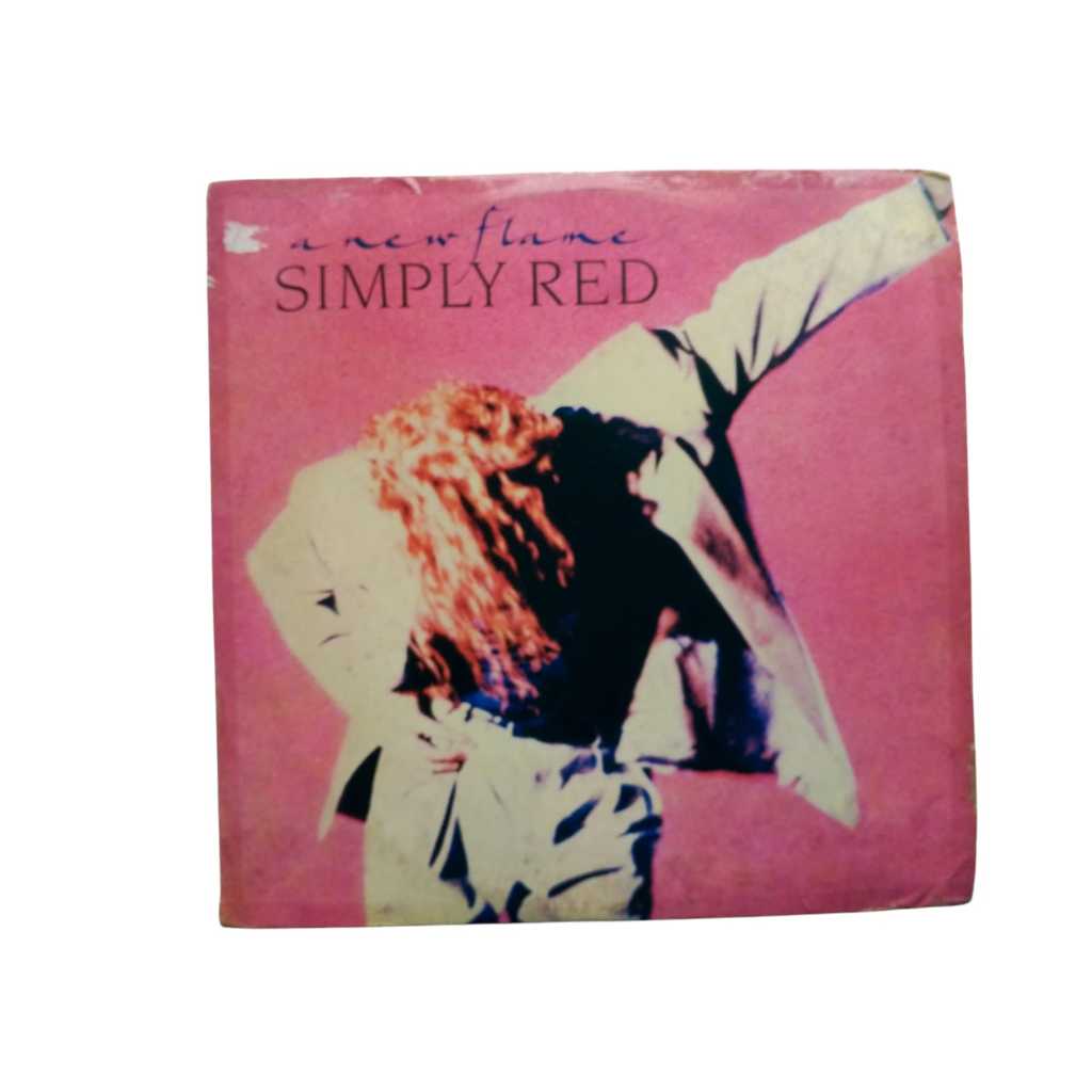 Lp Disco Vinil Simply Red A New Flame Usado Conservado