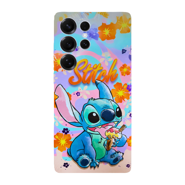 Capinha para Samsung S25 Ultra Anti Impacto Personalizada - Stitch - Stiti