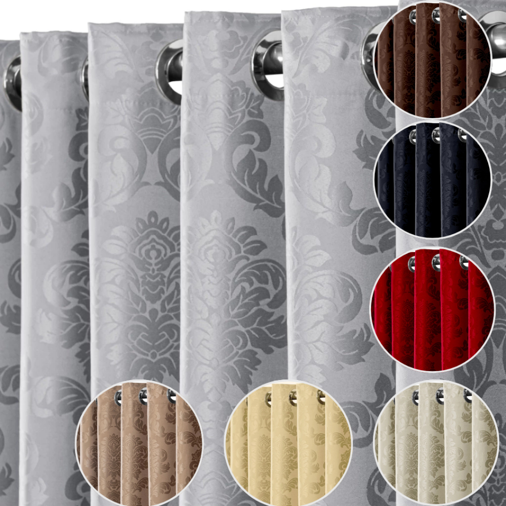 Cortina Jacquard 2 00mts X 1 30mts Sala e Quarto Corta Luz