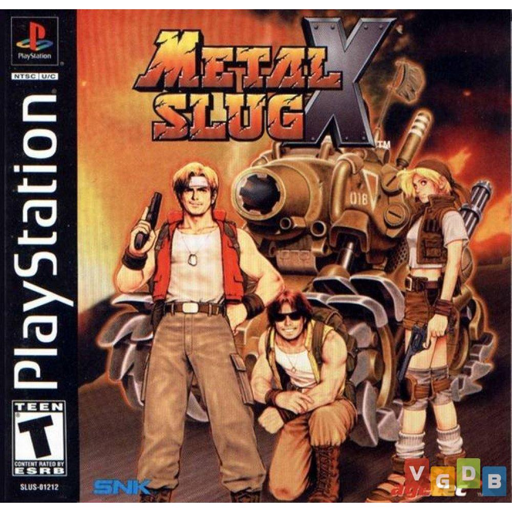 Jogo Metal Slug X - PS1 - Playstation 1