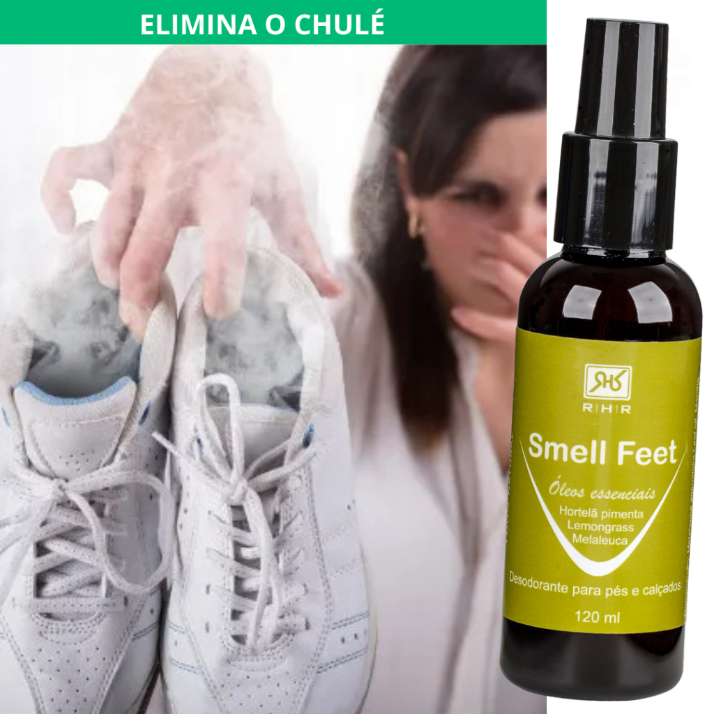 Spray Desodorante Elimina Chulé - Smell Feet 120 ml