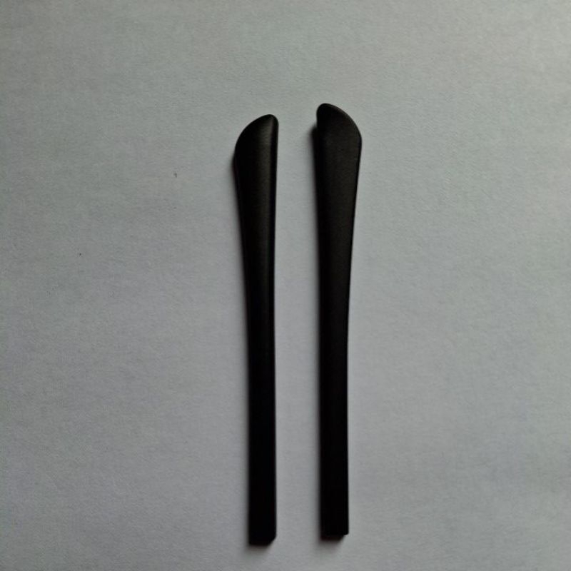 Par ponteira de borracha c/ silicone  para haste de óculos