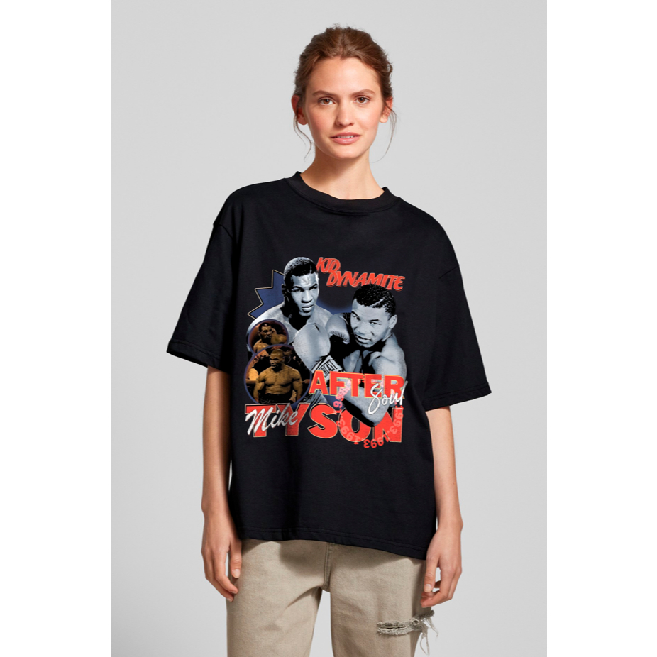 Camiseta Aftersoul Mike Tyson | Streetwear | Old School | 100% Algodão | Kid Dynamite | Boxe Vintage