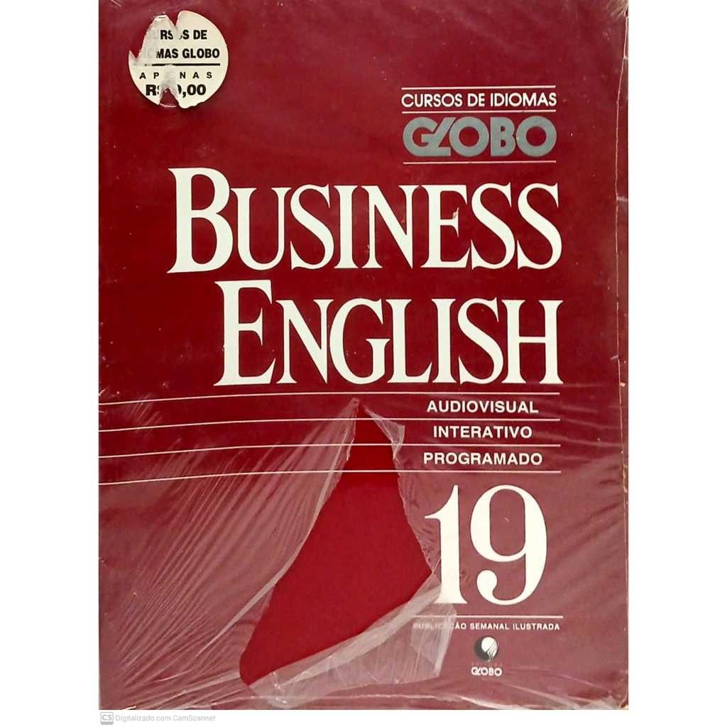 Curso de Idiomas Globo Business English Vol 19 Audiovisual Interativo Programado