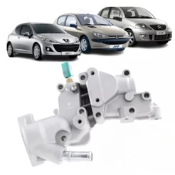 CARCAÇA DE VÁLVULA TERMOSTÁTICA CITROEN C3 1.4 2005/ PEUGEOT 206
