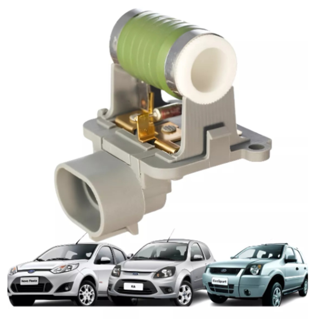 RESISTÊNCIA DO ELETROVENTILADOR FORD FIESTA KA 1.0/1.6 1999/ ECOSPORT em Oferta na Shopee