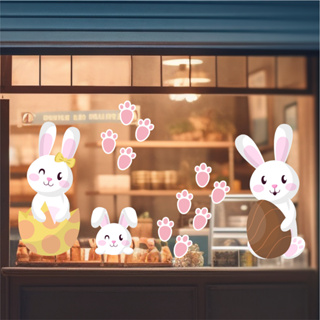 Adesivo para vitrine Coelho Páscoa- COELHINHO_VITRINE em Oferta na Shopee