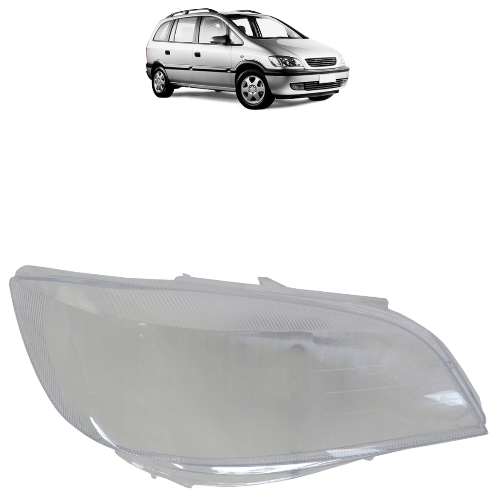 Lente Farol Zafira 2001 A 2012 Lente Lisa Acrilico Transparente em Oferta na Shopee