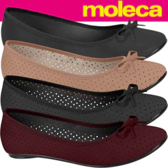 Sapatilha Moleca Feminina Casual Confortavel Flex Oferta