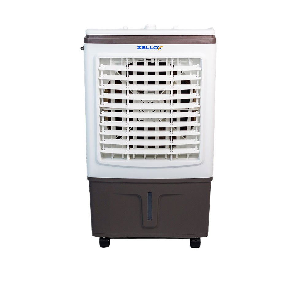 CLIMATIZADOR E UMIDIFICADOR DE AR 30 LITROS PORTÁTIL 4 FUNÇÕES BRANCO 220V ZELLOX