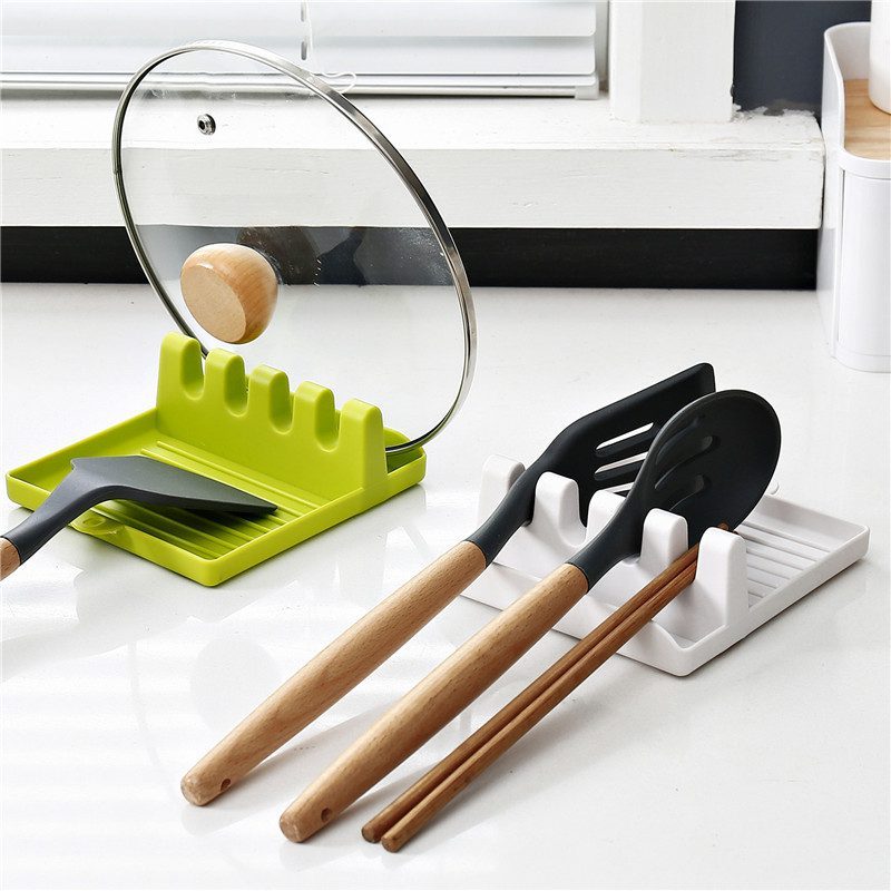 Suporte Multiuso Cozinha Para Talher Tampa Utilidade de Cozinha Descanso de Talher