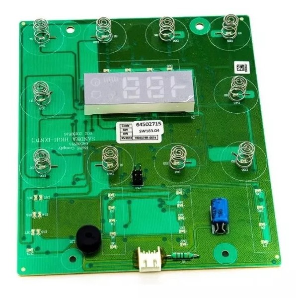 Placa Interface Geladeira Dfi80 Di80x 64800640 64502715