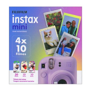 Filme Instax Mini Kit Colors 40 em Oferta na Shopee
