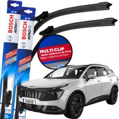 Par Palheta Limpador Parabrisa Original Bosch Multiclip Kia Sportage 2022 à 2025