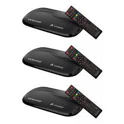 Kit 3 Receptor Vivensis VX10 SATHD Nova Parabolica Digital