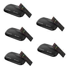Kit 5 Receptor Vivensis VX10 SATHD Nova Parabolica Digital