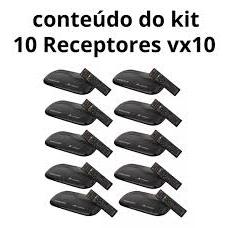 Kit 10 Receptor Vivensis VX10 SATHD Nova Parabolica Digital