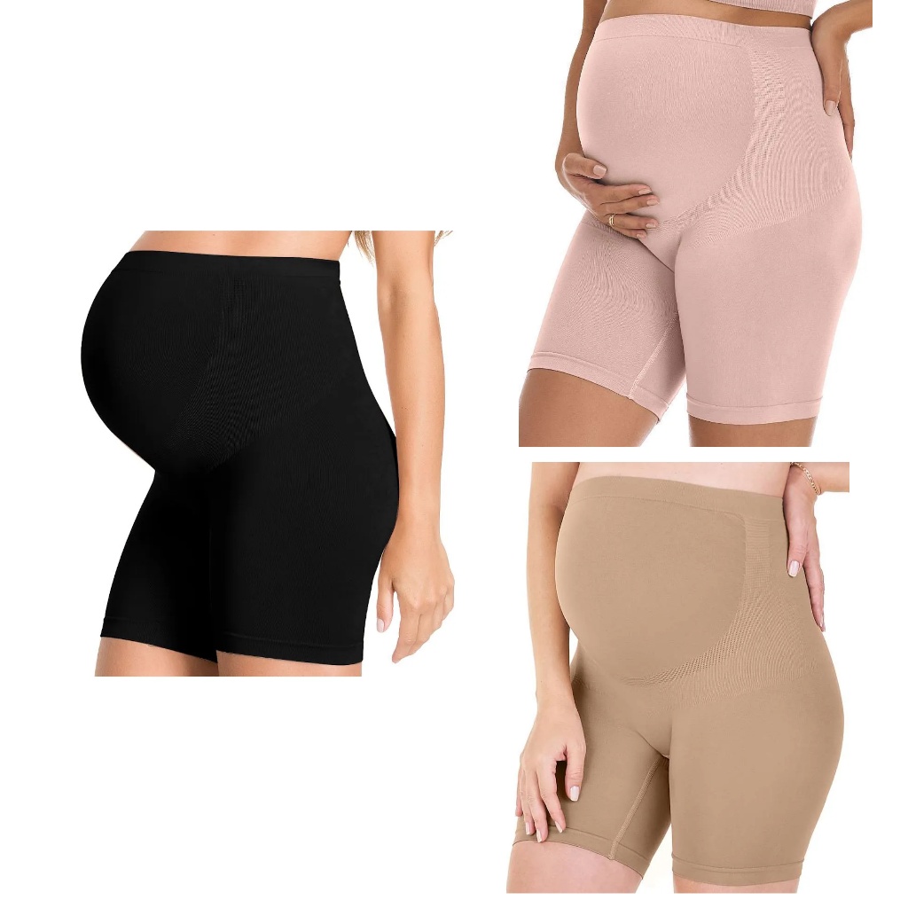 Bermuda Maternity Zee Rucci ZR0210-002 Super Promoção Grávida Gestante Sem Costura Original Nota Fiscal