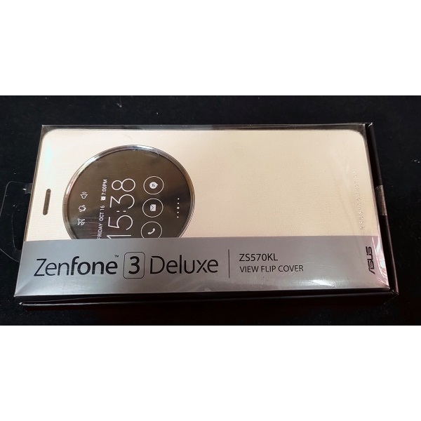 Capa Armadura Zenfone3 Deluxe ZS570KL - Original Asus - BEGE CLARO