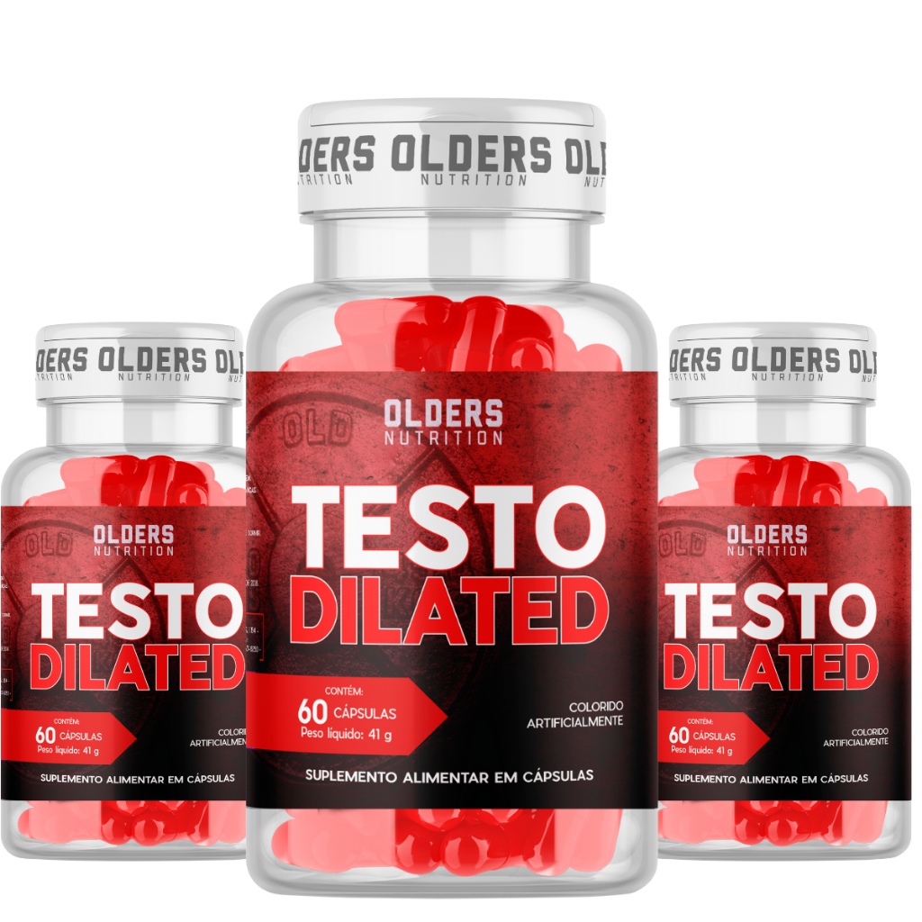 Kit Testo Dilatad para Vasodilatação Unissex