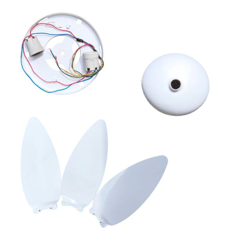 Kit Peças Ventilador de Teto Ventisol – Hélices, Tampa e Base Elétrica