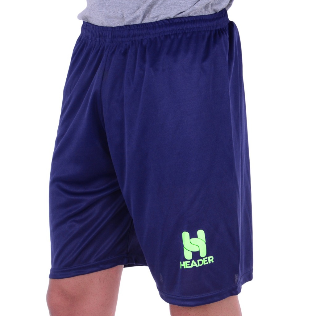 Short Header Masculino Calção Futebol Academia Lançamento Verão Praia 2024 Promoção Queima estoque