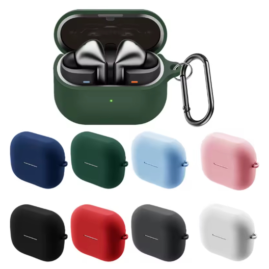 Capa de silicone para samsung galaxy buds 3/buds 3 pro fones de ouvido acessório