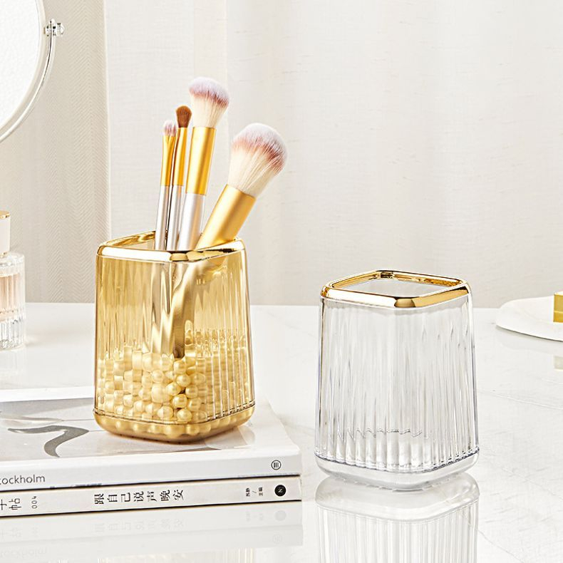 Porta-Pincéis Organizador de Maquiagem Multifuncional Portátil em Oferta na Shopee