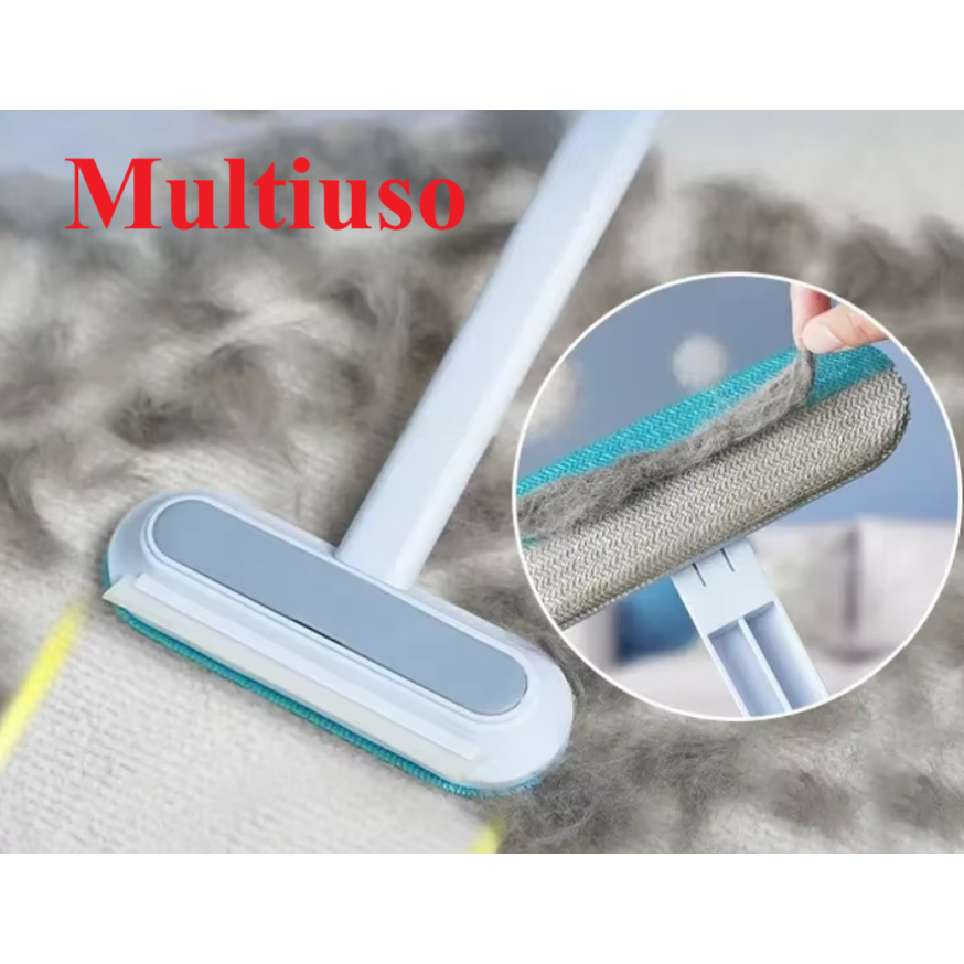 Kit 1/2 Escova Tira Remove Pelos de AnimaisMultifuncional Estimação Limpeza Prática