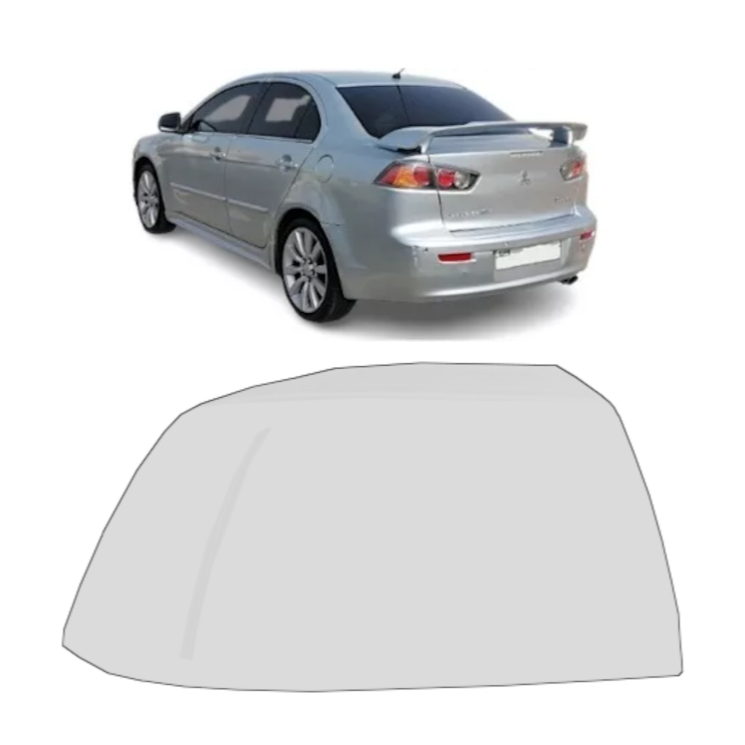 Lente Lanterna Lancer Gt Cvt 2008 A 2019 Lado Esquerdo (Motorista) Com Cola
