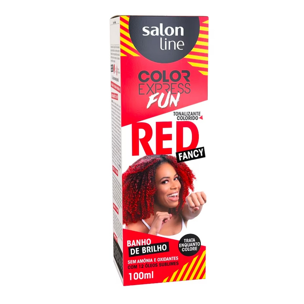 Tonalizante Color Express Fun Fancy Red Salon Line 100ml