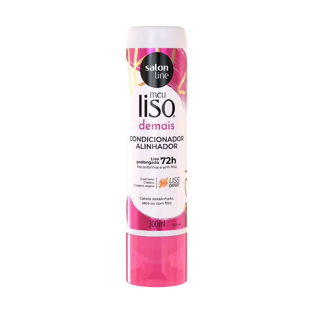 Condicionador Meu Liso Demais 300ml Salon Line em Oferta na Shopee