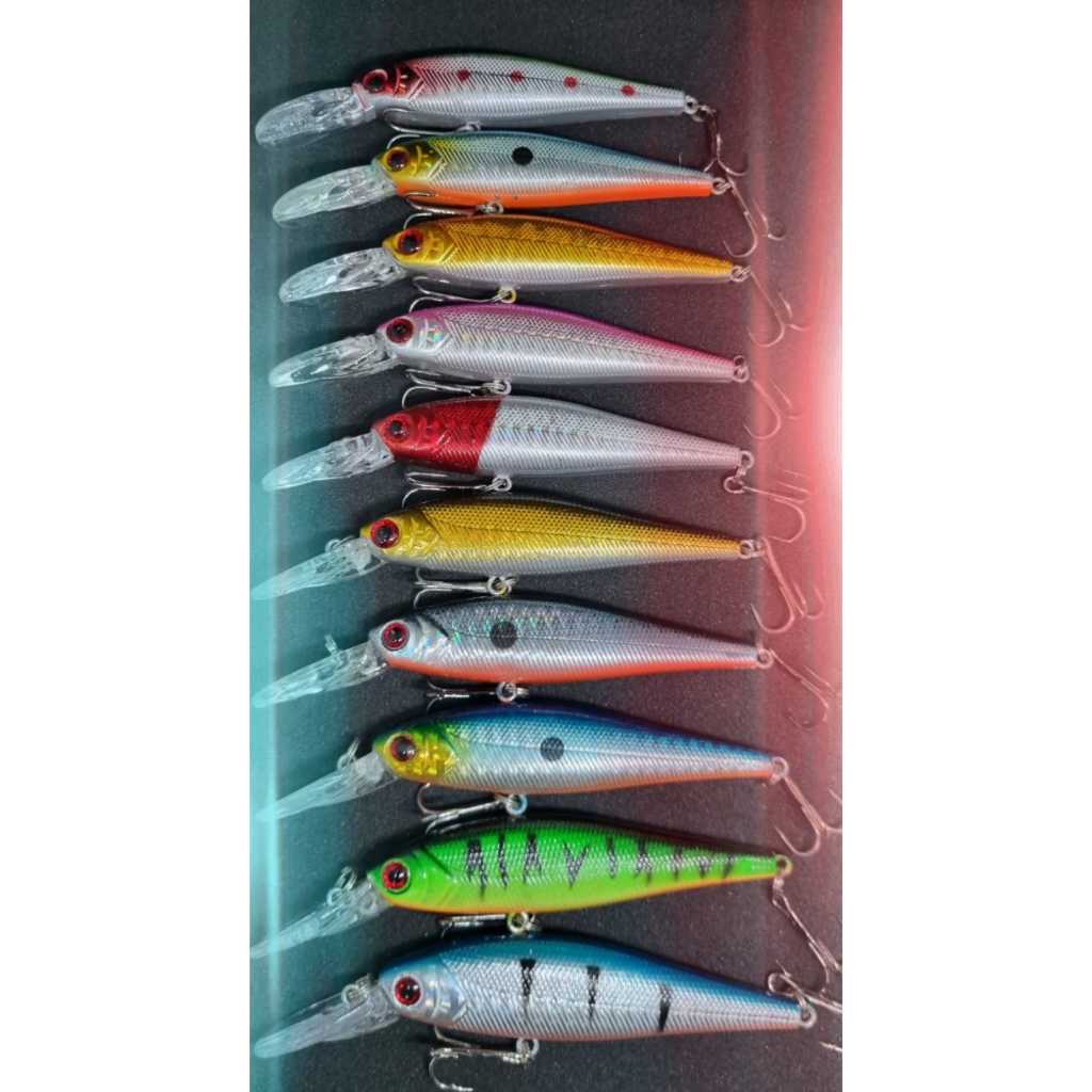 Isca Artificial  importada 1/2 Água de 10.5CM e 9.5 gramas, iscas de pesca Tucunaré, Dourado, Traíra em Oferta na Shopee