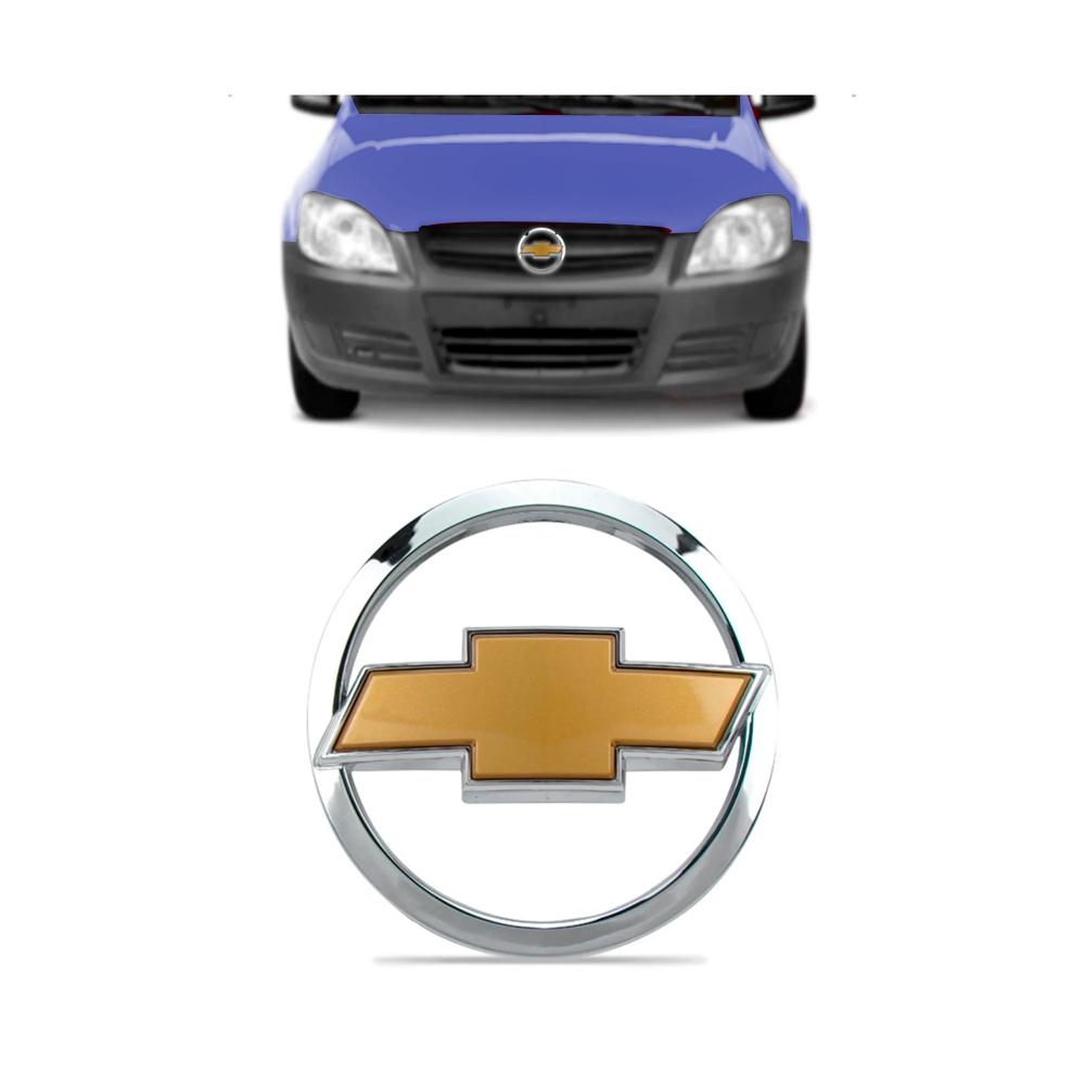 Emblema Dianteiro da Grade Chevrolet Celta/Prisma 2007 a 2011 864903 Imports em Oferta na Shopee