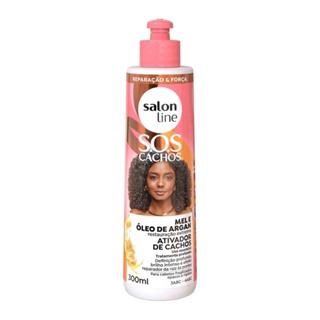 Ativador de Cachos SOS Cachos Mel Cachos Intensos Salon Line 300ml em Oferta na Shopee