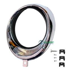 Aro Farol Cromado MB 1111 Kombi Fusca Tremendao