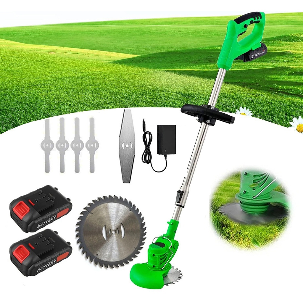 Cortador De Grama Elétrico Recarregável