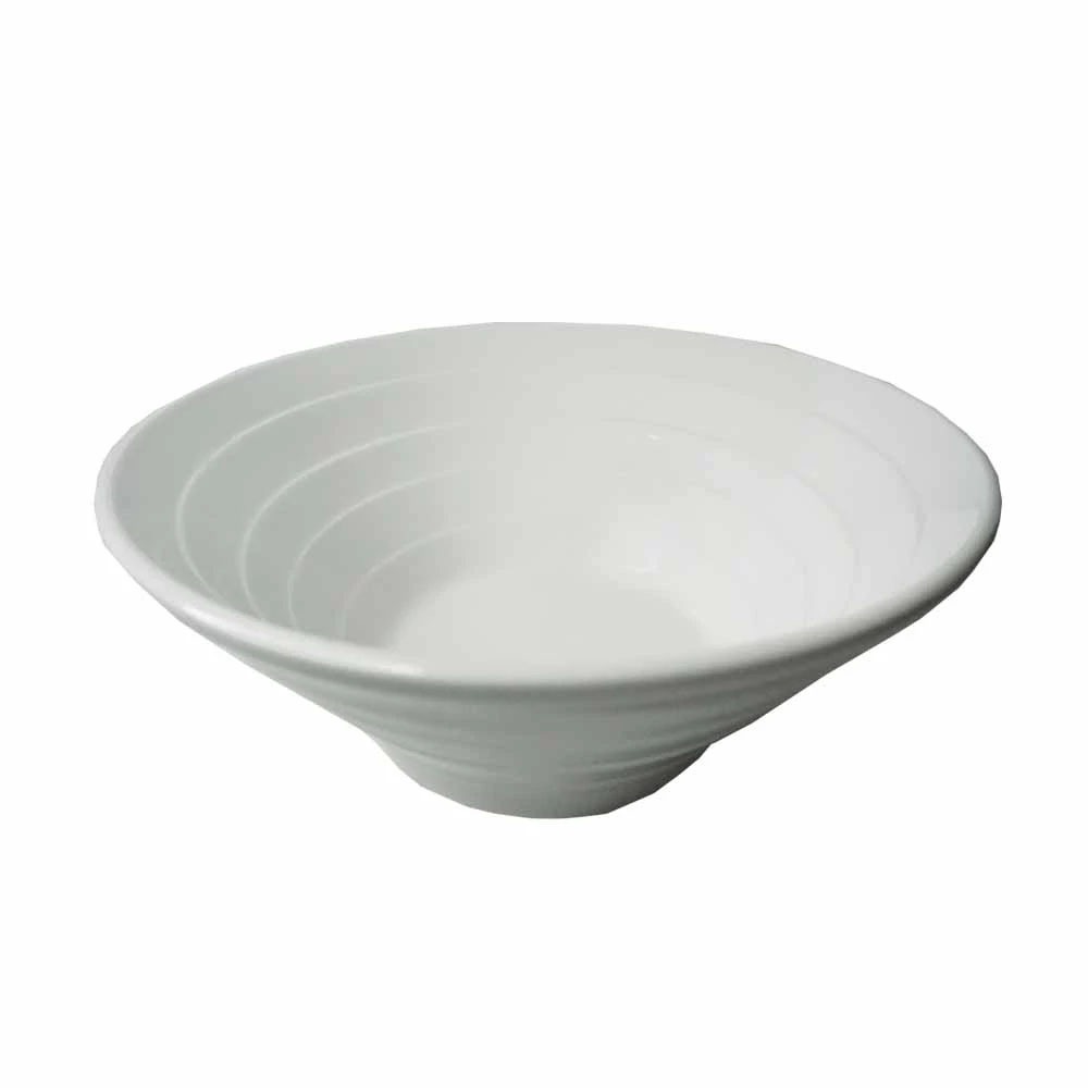 Tigela Bowl Fundo de Cerâmica Branco 800 Ml em Oferta na Shopee