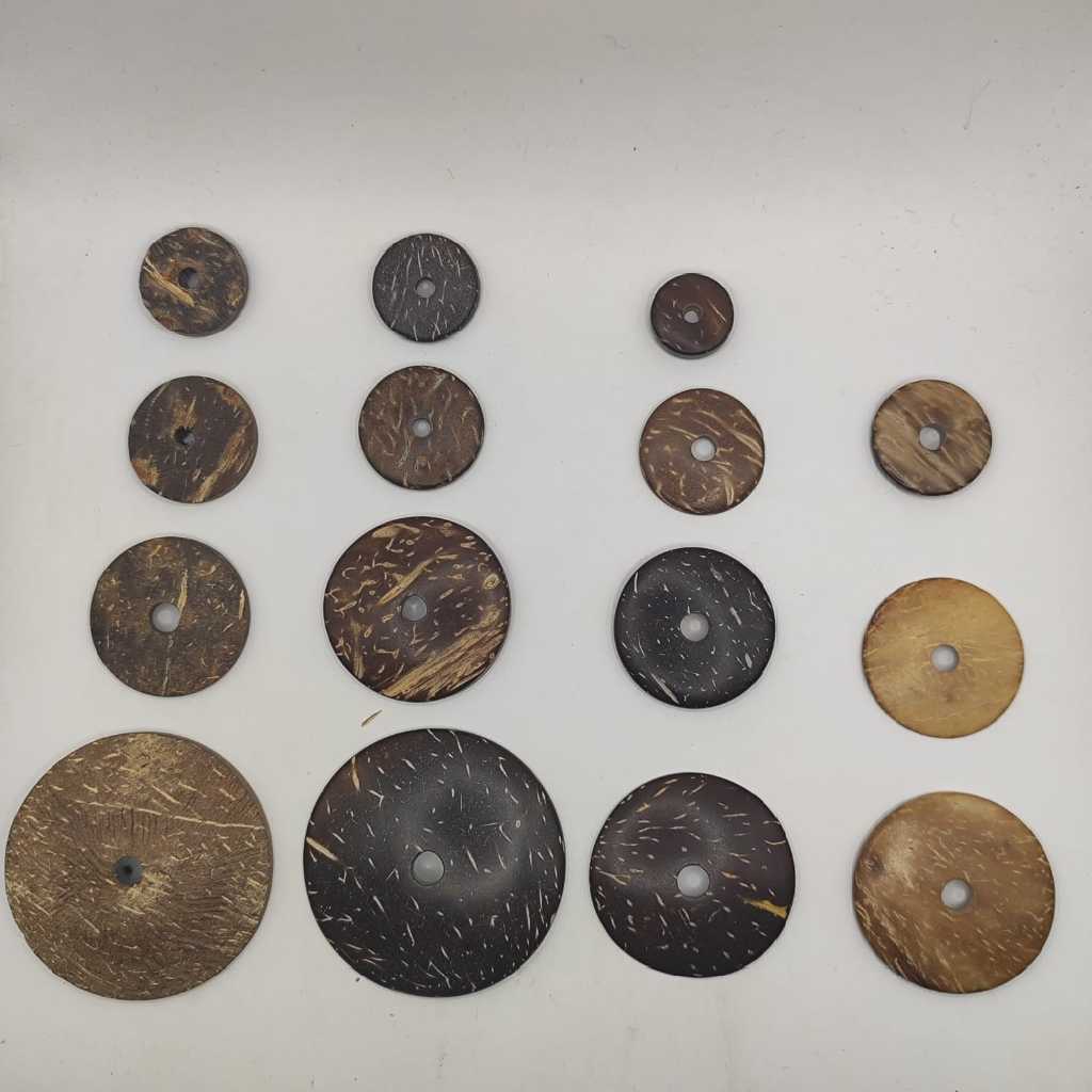 Disco - Disquinho De Coco artesanal - Diversos tamanhos em Oferta na Shopee